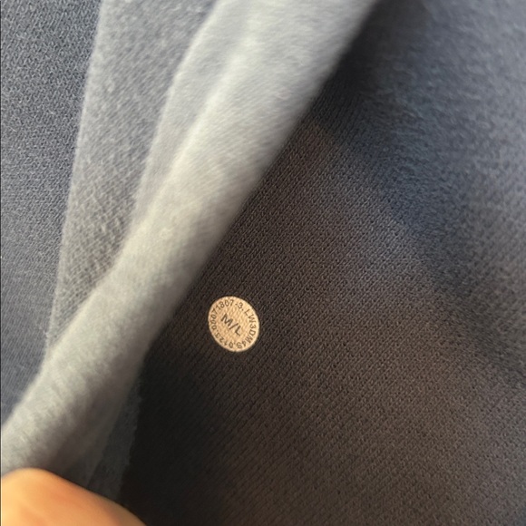 Lululemon blue scuba with hood - Picture 3 of 4
